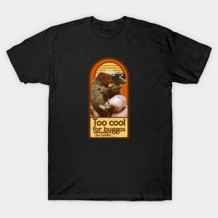 Crested Gecko Too Cool For Buggos..Jus Kiddin' T-Shirt